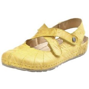 Dr. Brinkmann Dames 710631 Slingback Sandalen, geel 6, 38 EU