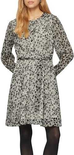 Chiffon Jurk - All-over Print - 80A4 - 38