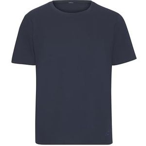 s.Oliver Heren nachtkleding T-shirt in marineblauw, Donkerblauw, S