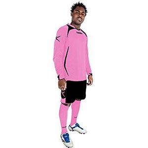 LEGEA Firenze Complete set voor voetbal, spelers, Torneo Sport, roze-zwart (XXS), Roze-Zwart, XXS