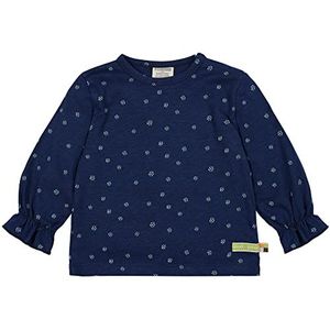 loud + proud Unisex Slub Jersey voor kinderen met print, GOTS gecertificeerd T-shirt, ultramarine, 62/68