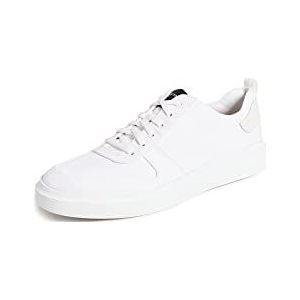 Cole Haan Gp RLY Canvs Crt SNK Sneakers voor heren, Optic White Canvas Sneakers, wit, 45.50 EU