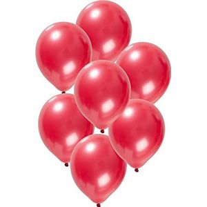 Folat - Rode Metallic Ballonnen 30cm - 50 stuks