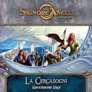 Asmodee - De Lord of the Rings: het kaartspel - de zoeker, uitbreiding helden, 1-4 spelers, 14+ jaar, Italiaanse editie