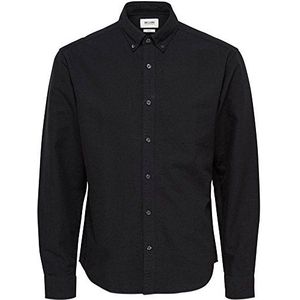 Only & Sons Sebastian formeel overhemd voor heren, Zwart, S