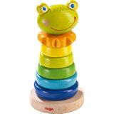HABA 302915 Pegging Game Frog, Multicoloured, for Ages 18 Months and Up (Made in Germany)