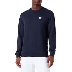 s.Oliver Heren sweatshirt, lange mouwen, blauw, XL, blauw, XL