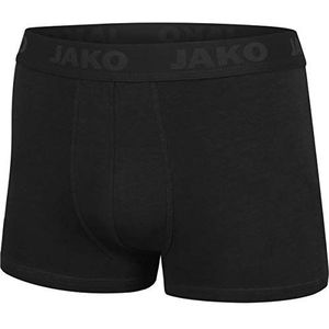 JAKO Heren Premium 2-pack boxershort, zwart, XXL