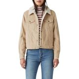 Levi's Originele Sherpa truckerjas voor dames, safari, XS