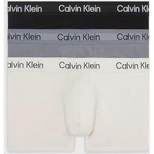 Calvin Klein Heren Trunk, Verduistering (pak van 3), Zwart, Moonbeam, Glanzende Amor, XL