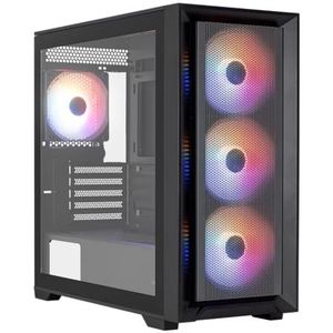 Aerocool - Tern Mini - Pc-behuizing - Zwart - Gehard Glas
