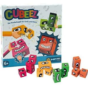 HCM Kinzel 55171 HCM Kinzel-55171-Cubeez-Brain Teaser Games, Gemeenschapsspel, Behendigheidsdobbelsteen, Puzzel, Geduldspel, 2-4 spelers, vanaf 6 jaar, meerkleurig