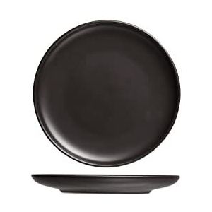 Cosy & Trendy OKINAWA borden, plat, zwart, 23,3 x 2,5 cm, 6 stuks