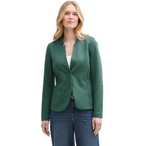 TOM TAILOR Dames Fitted Blazer, 30024 - Explorer Green, L