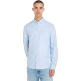 Tommy Jeans Heren TJM Reg Oxford Shirt Jurk, Chambray Blauw, L