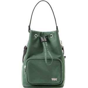 Levi's Dames Bucket Bag, Dark Green, One, Donker Groen, One Size