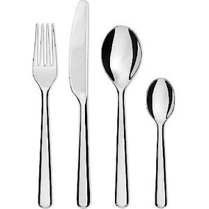 Alessi BG02S24 bestekset, 24-delig, zilver