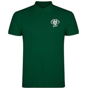 AMERICAN COLLEGE USA Poloshirts Sport Ademend Gedrukt Kleding Unisex Kinderen Jongens en Meisjes Casual Model ACPLW6 Donkergroen 16 Jaar, Groen, 16 Jaar