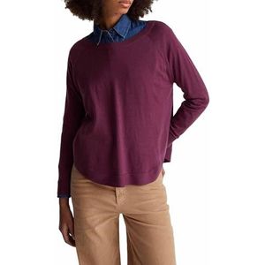 United Colors of Benetton Shirt G/C M/L, Paars, XS