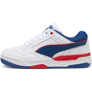 PUMA Unisex Rebound Retro Sneaker, voor All TIME ROOD-Clyde Royal White, 6.5 UK, Voor alle tijden Red Clyde Royal PUMA Wit, 40 EU