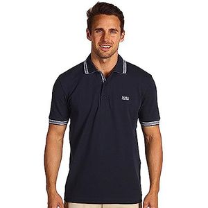 BOSS Paddy poloshirt met korte mouwen voor heren, Donkerblauw, L