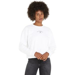 Tommy Jeans Sweatshirts voor dames, Wit, L