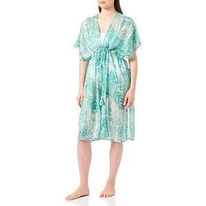 nascita dames kimono, Groen wit, M