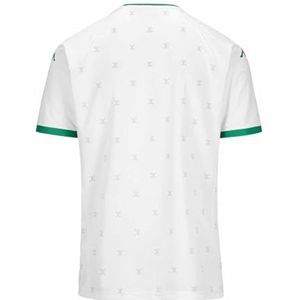 Kappa Kombat 2025 Away JS KABYLIE Act Jersey, wit, maat L, Wit, L