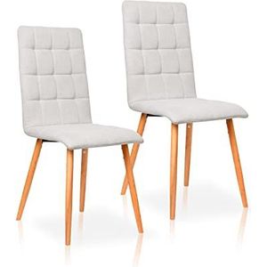 La Chair, Spaanse Guadix Stoel 43cm (ancho) x 56cm (fondo) x 94cm (alt) Beige zand