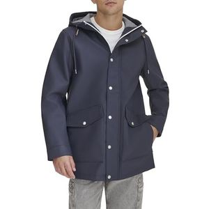 Levi's Regenparka-jas voor heren, Donkerblauw, M