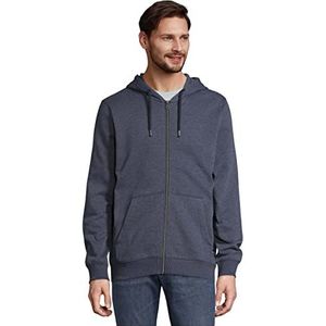 TOM TAILOR Denim Uomini Basic sweatjack 1032019, 13684 - Sky Captain Blue Non-Solid, S