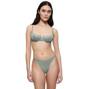 Triumph Smart Natural Brazilian string ondergoed voor dames, Grigio Medio, 1