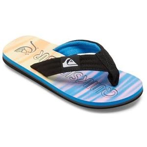 Quiksilver Molokai Layback sandaal, zwart/blauw/roze, 29 EU, Black Blue Pink, 29 EU