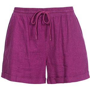 Trespass Dames Belotti Beach Shorts - Druivenwijn, Klein
