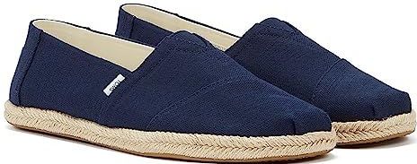 TOMS - Alpargata - Instappers - Blauw marine - Textiel - OrthoLite Eco LT Hybrid