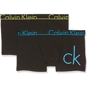 Calvin Klein Ondergoedset voor jongens, meerkleurig (1 Black Ck Placed Logo / 1 Black 077), 14-16 jaar