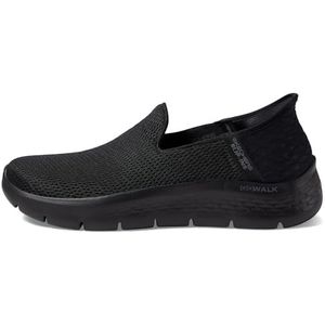 Skechers Go Walk Flex Slip-ins - Relish Black 9 D - Wide