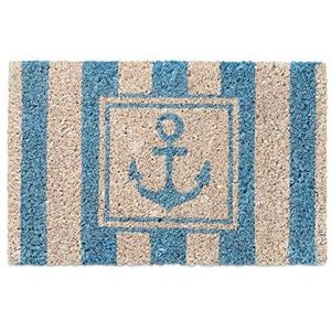 Relaxdays Deurmat Mini 40x25 - Kokosmat Klein - Verschillende Motieven - Voetmat Kinderen - B