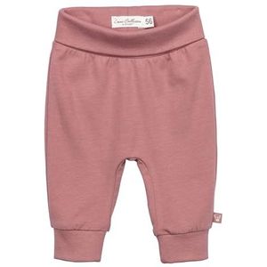 Sterntaler Babybroek voor meisjes van katoenen jersey met elastaan, broek voor baby met comfortabele tailleband en manchetten aan de broekspijpen, Parelroze., 50