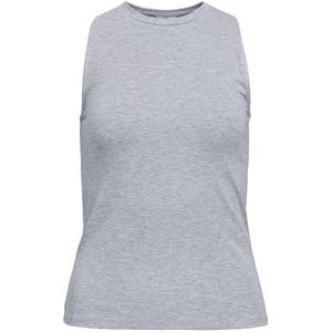 Object OBJJAMIE S/L Tank TOP NOOS, lichtgrijs gem., M