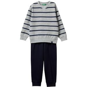 United Colors of Benetton Comp (shirt + broek), Veelkleurig., 12 Maanden