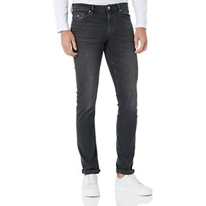 GANT Heren D1. Maxen Retro Shield Jeans vrijetijdsbroek, Black Worn IN, 34