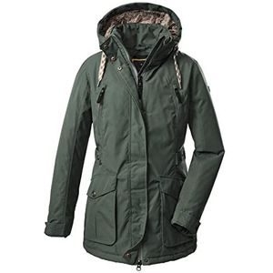 G.I.G.A. DX dames Casual functioneel jack met afritsbare capuchon GW 62 WMN JCKT, donkermint, 34, 38725-000