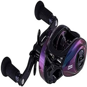 Abu Garcia Revo Ike Low Profile Reel - Lichtgewicht paarse baitcasting molen met 11 kogellagers voor een super soepele werking voor het vissen op baars, snoekbaars, forel en snoek