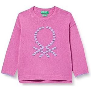United Colors of Benetton Pullover voor meisjes, Paars 0 K9, 18 Maanden