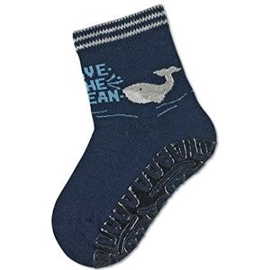 Sterntaler Unisex FLI Sun Walvis sokken voor kinderen, marineblauw, 18 EU