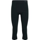 FALKE Heren Broek van onderlaag Wool-Tech Protective 3/4 M Ti wol functioneel materiaal sneldrogend 1 stuk, Groen Holly 7385, S