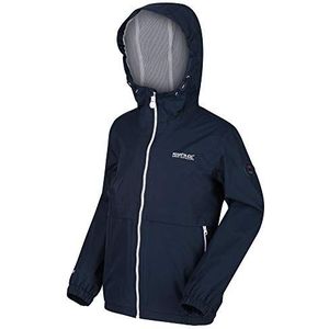 Haskel gevoerde waterdichte shelljas met capuchon en zakken met rits