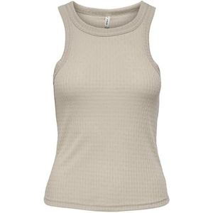 Onlryder S/L O-Neck Top JRS, Pumice Stone, M