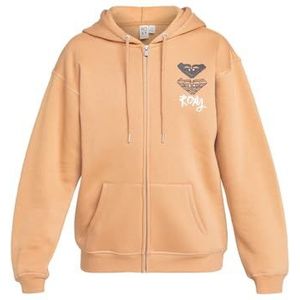 Roxy Top SURF STOKED RITS GEBORSTELD Dames Bruin XXL